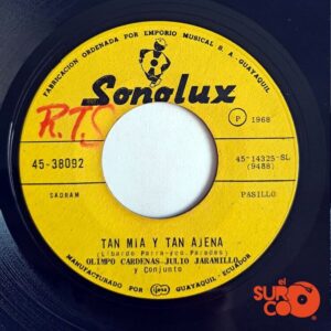 Disco de Vinilo Julio Jaramillo - Amor Entre Sombras / Tan Mía Y Tan Ajena Vinyl Record