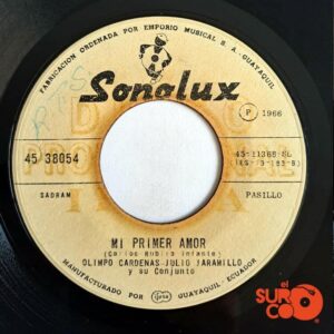 Disco de Vinilo Julio Jaramillo - Mi Primer Amor / Compañera Mía Vinyl Record