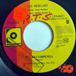 Disco de Vinilo Los Rebeldes - El Polvorete / Tu Recompensa Vinyl Record