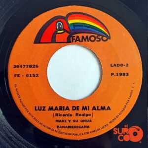 Disco de Vinilo Maxi Y Su Onda Panamericana - Ojos Que No Ven Corazón Que No Siente / Luz María De Mi Alma Vinyl Record