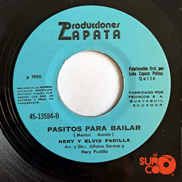 Disco de Vinilo Nery Padilla - Dejarte De Amar / Pasitos Para Bailar Vinyl Record