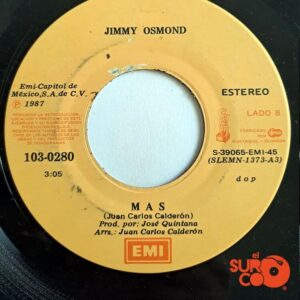 Disco de Vinilo Jimmy Osmond - Dos En Uno / Más Vinyl Record