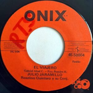Disco de Vinilo Julio Jaramillo - El Viajero / Ayer Y Hoy Vinyl Record