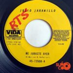 Disco de Vinilo Julio Jaramillo - Me Juraste Ayer / Jardín Del Alma Vinyl Record