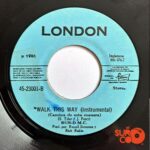 Disco de Vinilo Run DMC - Walk This Way / Walk This Way (Instrumental) Vinyl Record