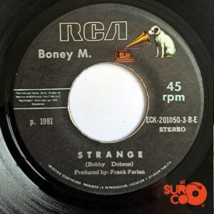 Disco de Vinilo Boney M - Felicidad / Strange Vinyl Record