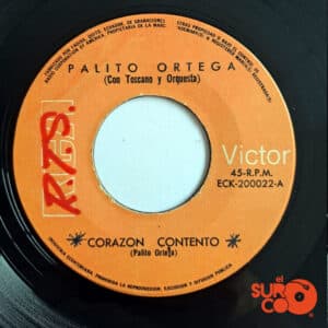 Palito Ortega - Corazón Contento / Hey Muchacha Vinilo