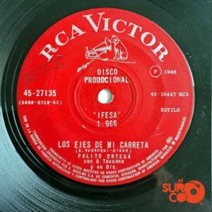 Disco de Vinilo Palito Ortega - Macaneando / Los Ejes De Mi Carreta (Promocional) Vinyl Record