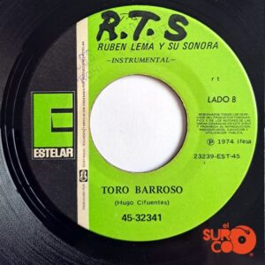 Disco de Vinilo Rubén Lema - El Día De Mi Suerte / Toro Barroso Vinyl Record