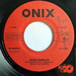 Disco de Vinilo Bolivia Manta - Ñuca Llacta / Ñanda Mañachi Vinyl Record