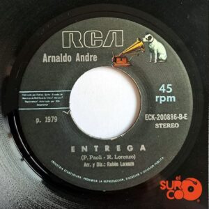 Disco de Vinilo Arnaldo André - Noche De Lluvia / Entrega Vinyl Record