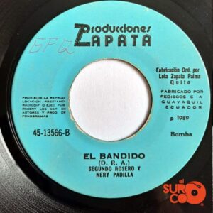 Disco de Vinilo Nery Padilla - Una Lágrima / El Bandido Vinyl Record