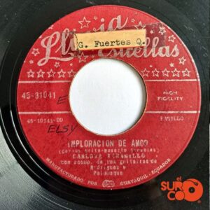 Disco de Vinilo Carlota Jaramillo - Amor Imposible / Imploración De Amor Vinyl Record