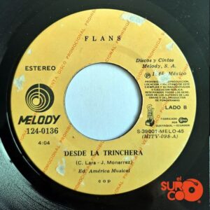 Disco de Vinilo Flans - Tímido / Desde La Trinchera Vinyl Record