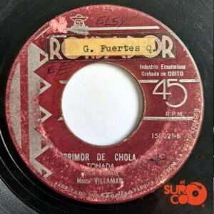 Disco de Vinilo Hermanos Villamar - Te Olvidaré / Primor De Chola Vinyl Record