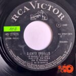 Disco de Vinilo Palito Ortega - Siento Orgullo / Sobre Todas Las Miserias Vinyl Record