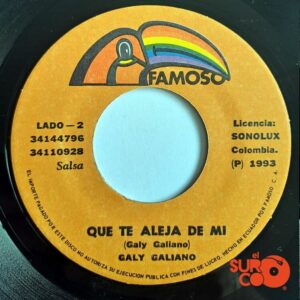 Disco de Vinilo Galy Galiano - La Cita / Que Te Aleja De Mi Vinyl Record