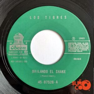 Disco de Vinilo Los Tigres - Bailando El Shake / El Perrito Enamorado Vinyl Record