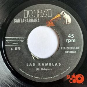 Disco de Vinilo Santabárbara - Regreso Junto A Ti / Las Ramblas Vinyl Record