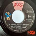 Disco de Vinilo Palito Ortega - Por Muchas Razones Te Quiero / El Tiempo Pasa Y Se Nos Pasa La Vida Vinyl Record