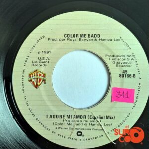Disco de Vinilo Color Me Badd - I Adore Mi Amor / I Adore Mi Amor (Español Mix) Vinyl Record