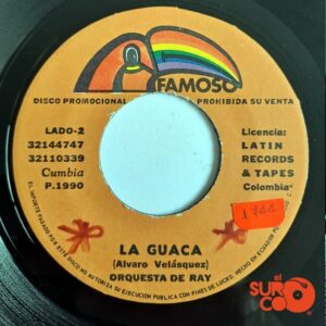 Disco de Vinilo Orquesta De Ray - La Guaca / Andando De Tu Mano Vinyl Record