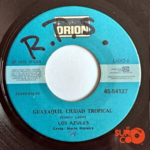 Disco de Vinilo Los Azules - El Resbalón / Guayaquil Ciudad Tropical Vinyl Record