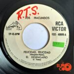 Disco de Vinilo Los Iracundos - Felicidad Felicidad / La Bámbola Vinyl Record