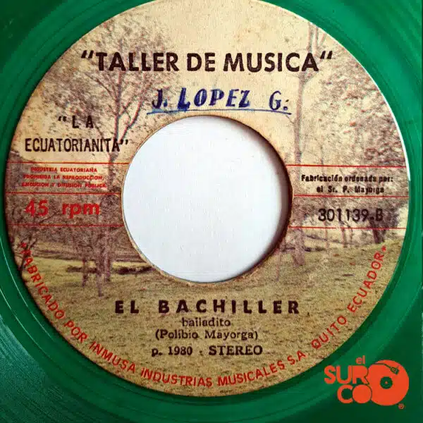 Disco de Vinilo Taller De Música - Maridito De Oro / El Bachiller Vinyl Record