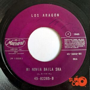 Disco de Vinilo Los Aragon - Baila Ska / Mi Novia Baila Ska Vinyl Record