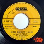 Disco de Vinilo Dúo Benítez Y Valencia - Quiero, Aborrezco Y Olvido / Morena La Ingratitud Vinyl Record