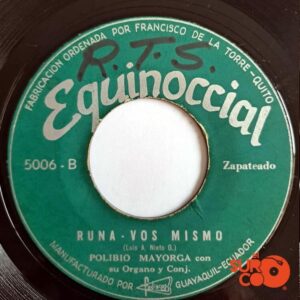 Disco de Vinilo Polibio Mayorga - Sufro Por Ti Corazón Herido / Runa Vos Mismo Vinyl Record