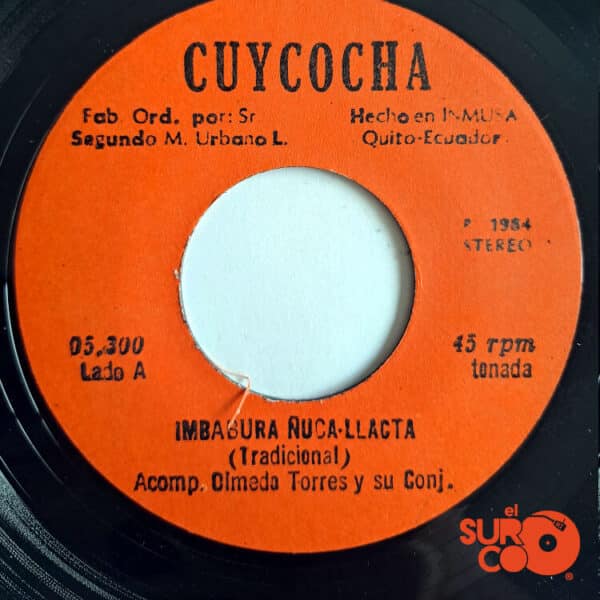 Disco de Vinilo Segundo Urbano - Imbabura Ñuca Llacta / Cainamanda Cunancaman Vinyl Record