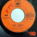 Disco de Vinilo Enrique Guzmán - 3000 Tambores / Espérame Vinyl Record