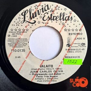 Disco de Vinilo Juan Carlos Oliva - Y Volveré / Jalaito Vinyl Record