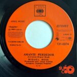 Disco de Vinilo Miguel Bosé - Morir De Amor / Amante Perdedor Vinyl Record