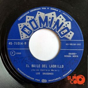 Disco de Vinilo Los Dragones - Se Ha Puesto El Sol / El Baile Del Ladrillo Vinyl Record