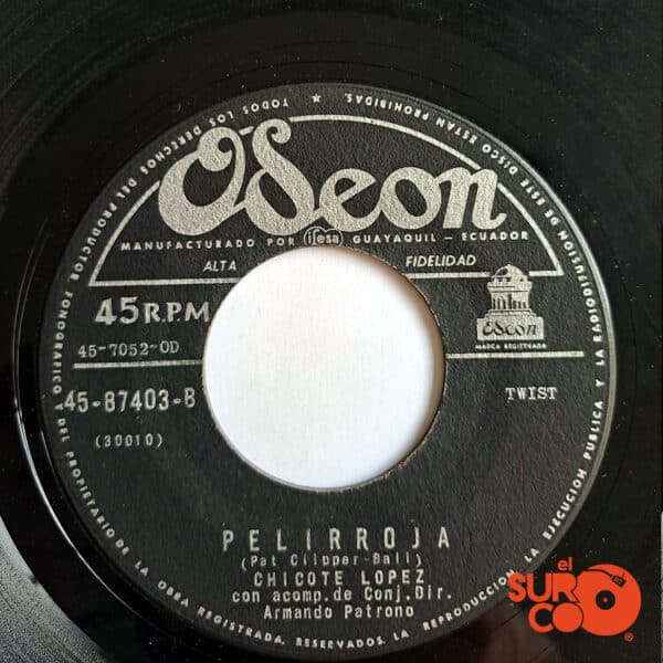 Disco de Vinilo Chicote López - Decídete / Pelirroja Vinyl Record