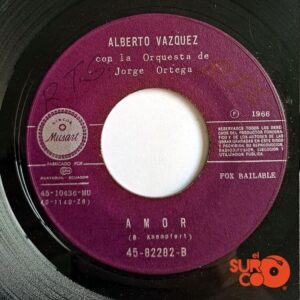 Disco de Vinilo Alberto Vázquez - Amor / 16 Toneladas Vinyl Record