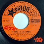 Disco de Vinilo Los Corvets - Ojitos Negros / Te Veré En Septiembre Vinyl Record