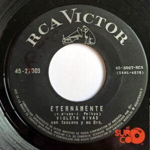 Disco de Vinilo Violeta Rivas - El Cardenal / Eternamente Vinyl Record
