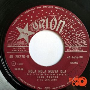 Disco de Vinilo Juan Cavero - La Chica De Ipanema / Hola Hola Nueva Ola Vinyl Record