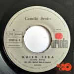 Disco de Vinilo Camilo Sesto - Quien Será / Contra El Aire Vinyl Record