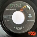 Disco de Vinilo Bárbara Y Dick - Ámame / Juana Vinyl Record