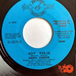 Disco de Vinilo Carmita Coronado - Corazón Herido / Soy Feliz Vinyl Record
