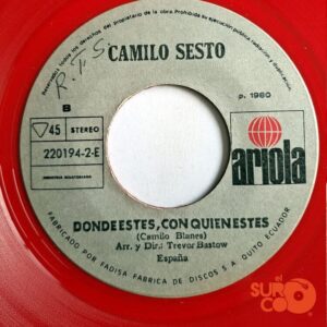 Disco de Vinilo Camilo Sesto - Perdóname / Donde Estés, Con Quien Estés Vinyl Record