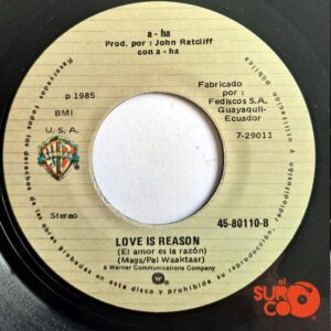 Disco de Vinilo A-Ha - Take On Me / Love Is Reason Vinyl Record