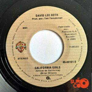 Disco de Vinilo David Lee Roth - California Girls Vinyl Record