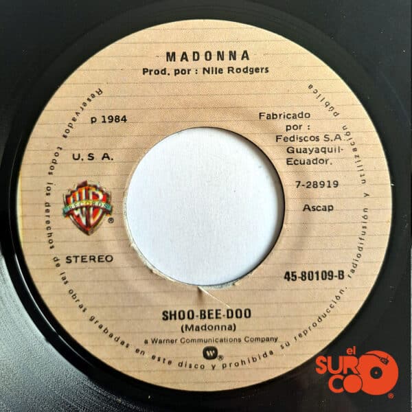 Disco de Vinilo Madonna - Dress You Up / Shoo Bee Doo Vinyl Record