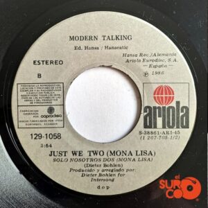 Disco de Vinilo Modern Talking - Brother Louie / Just We Two (Mona Lisa) Vinyl Record